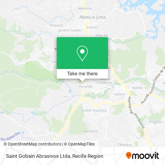 Saint Gobain Abrasivos Ltda map