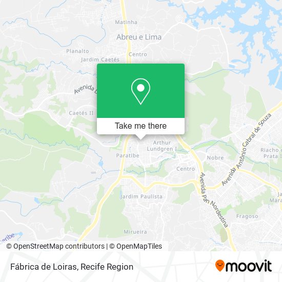 Fábrica de Loiras map