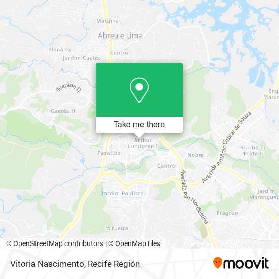Vitoria Nascimento map