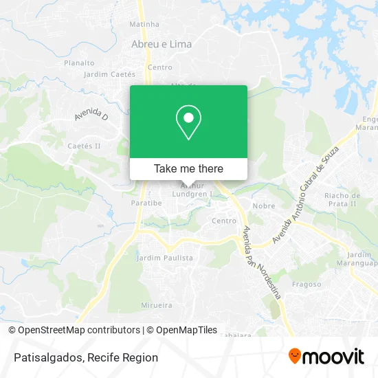 Patisalgados map