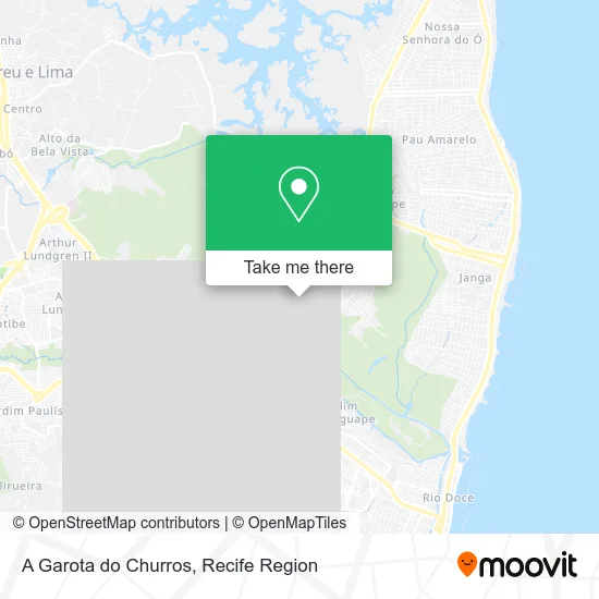 A Garota do Churros map