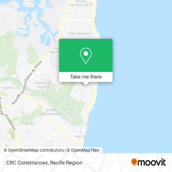 CRC Construcoes map