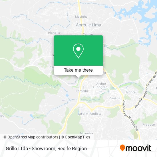 Grillo Ltda - Showroom map