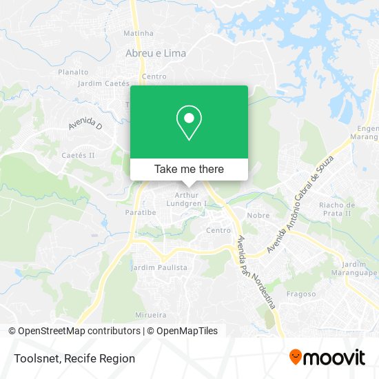 Toolsnet map