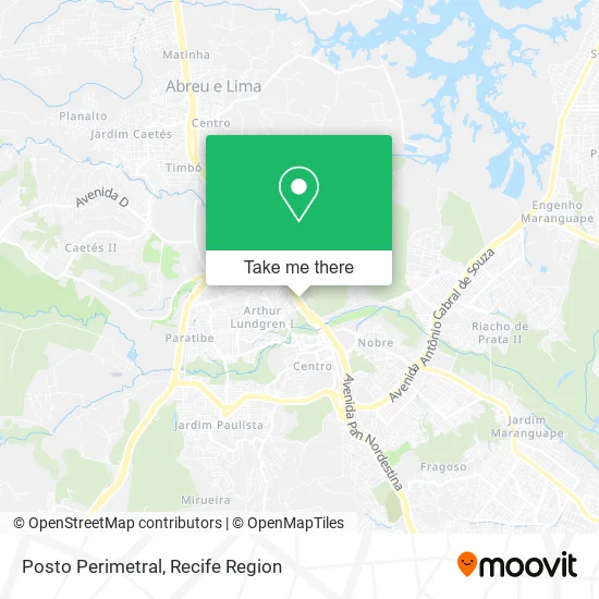 Posto Perimetral map