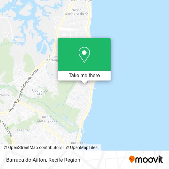 Barraca do Ailton map