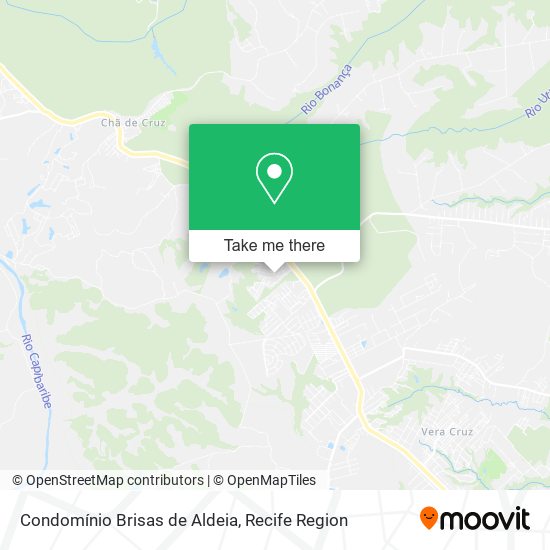 Condomínio Brisas de Aldeia map