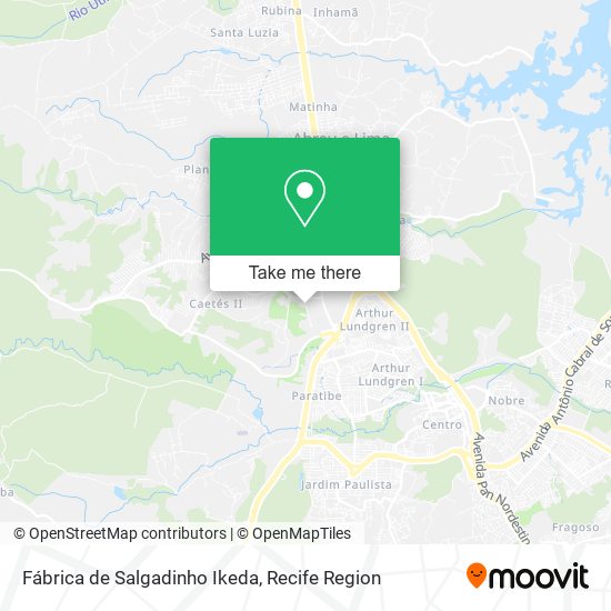 Fábrica de Salgadinho Ikeda map