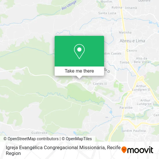 Igreja Evangélica Congregacional Missionária map