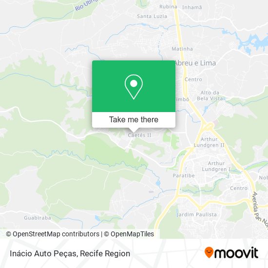 Inácio Auto Peças map