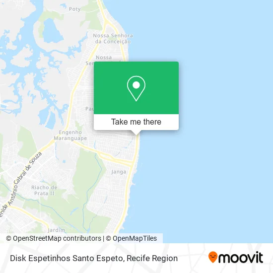 Disk Espetinhos Santo Espeto map