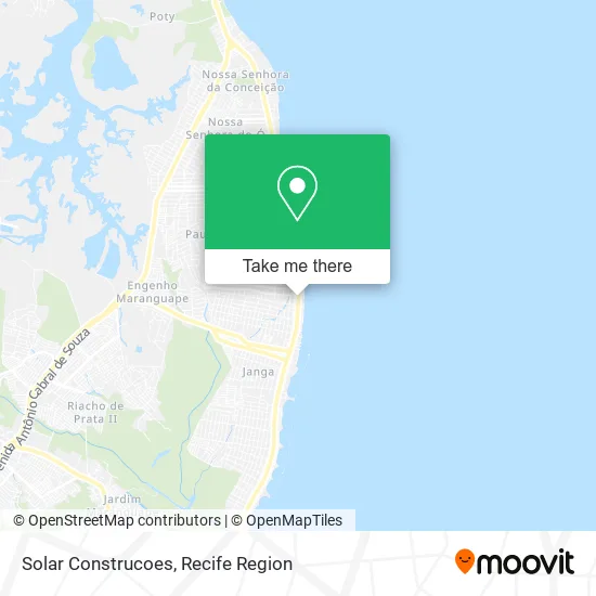 Solar Construcoes map