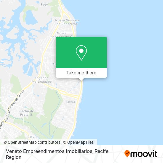 Veneto Empreendimentos Imobiliarios map