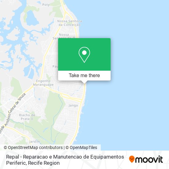 Repal - Reparacao e Manutencao de Equipamentos Periferic map