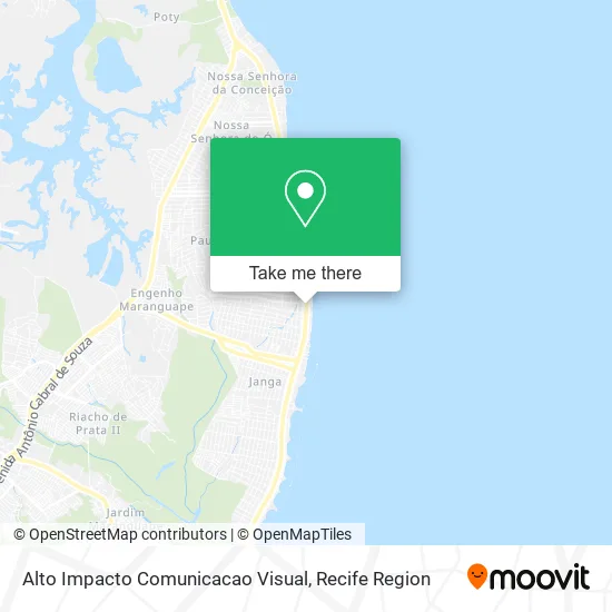 Alto Impacto Comunicacao Visual map