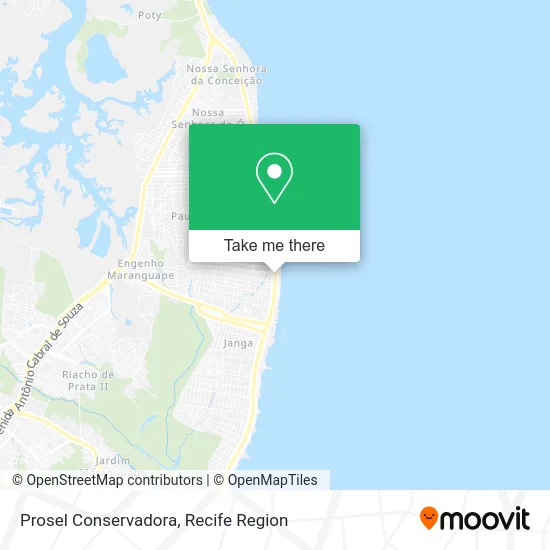 Prosel Conservadora map