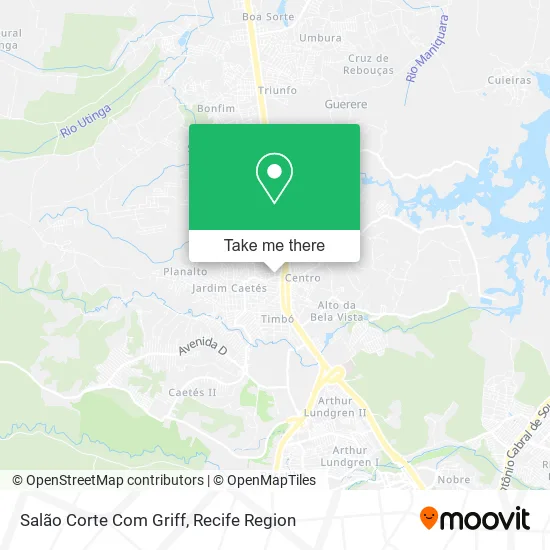 Salão Corte Com Griff map