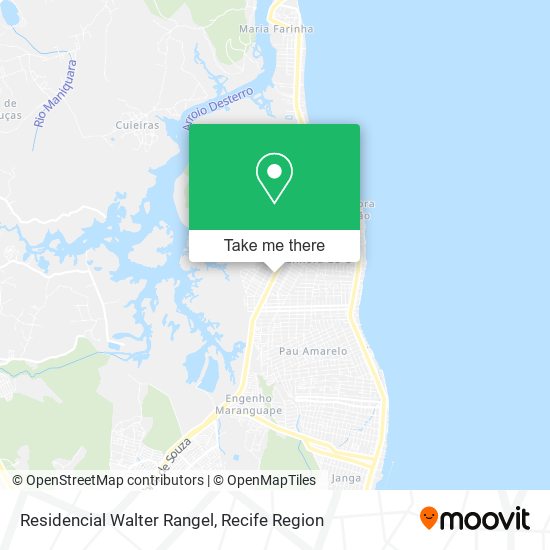 Residencial Walter Rangel map