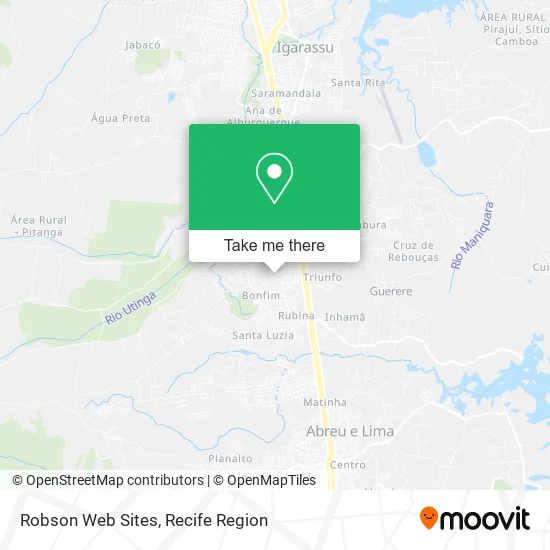 Robson Web Sites map