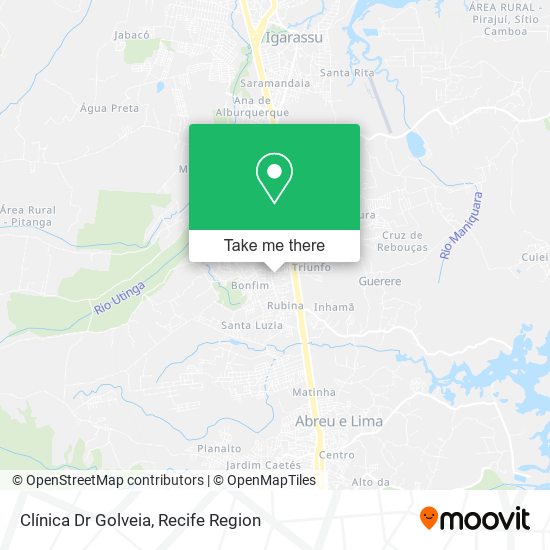 Clínica Dr Golveia map