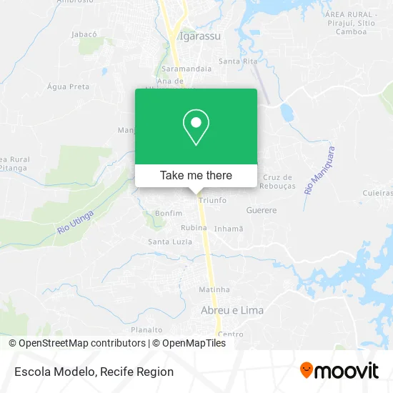 Escola Modelo map