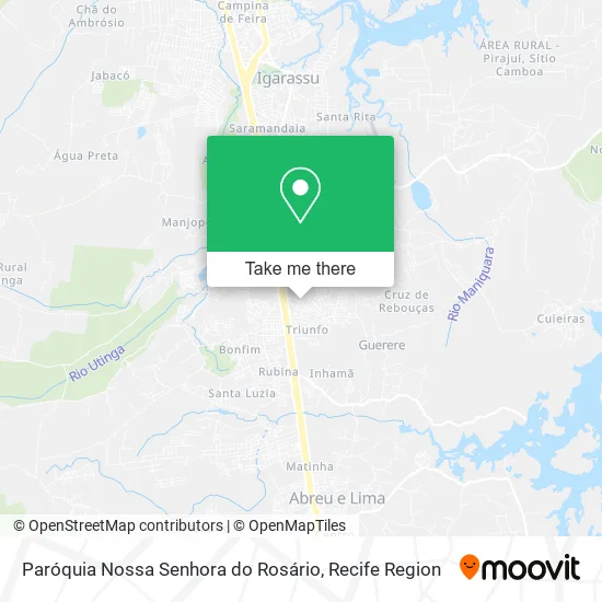 Paróquia Nossa Senhora do Rosário map