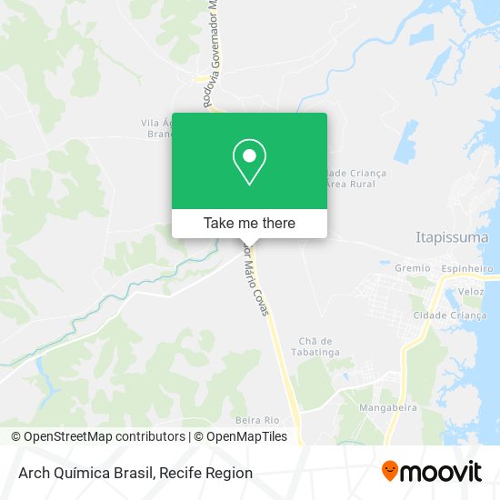 Arch Química Brasil map
