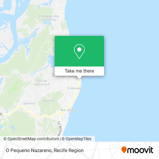 O Pequeno Nazareno map