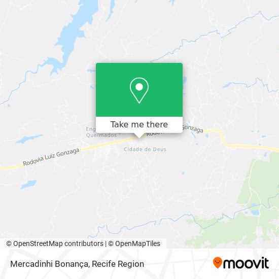 Mercadinhi Bonança map