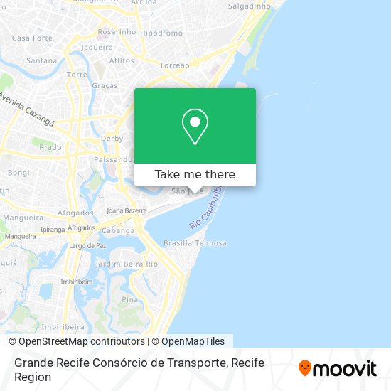 Grande Recife Consórcio de Transporte map