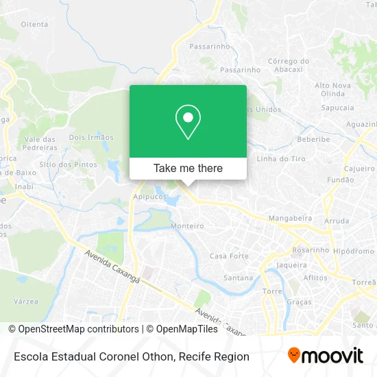 Escola Estadual Coronel Othon map