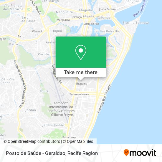 Posto de Saúde - Geraldao map
