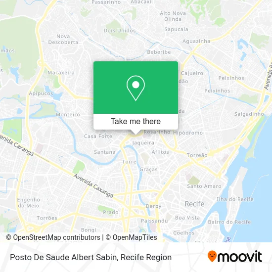 Posto De Saude Albert Sabin map