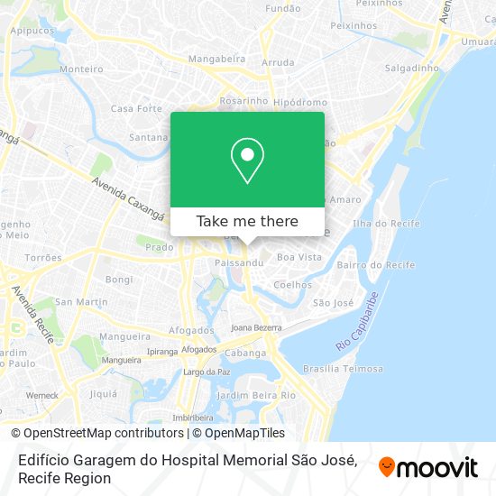 Edifício Garagem do Hospital Memorial São José map