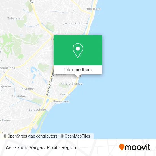 Av. Getúlio Vargas map