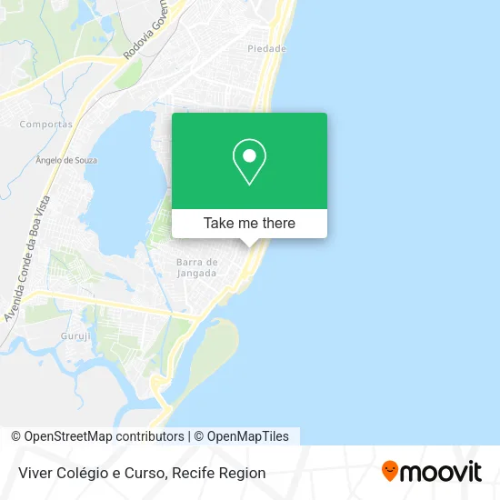 Viver Colégio e Curso map