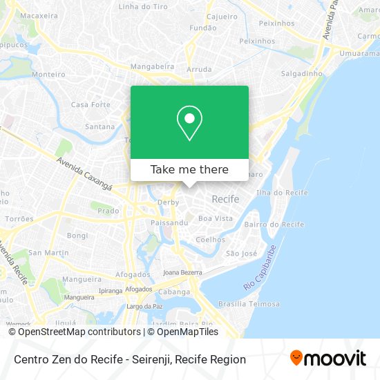 Centro Zen do Recife - Seirenji map