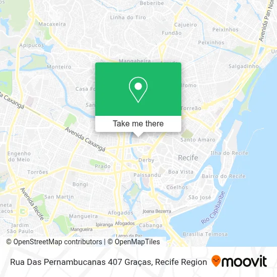 Rua Das Pernambucanas  407 Graças map