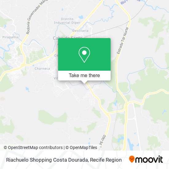 Riachuelo Shopping Costa Dourada map