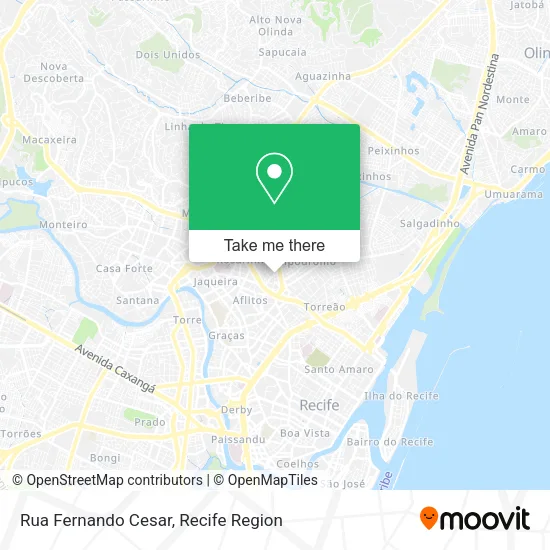 Rua Fernando Cesar map