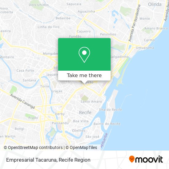 Empresarial Tacaruna map