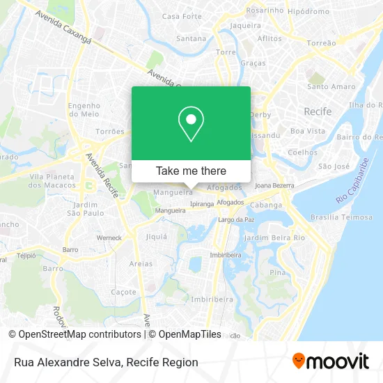Rua Alexandre Selva map