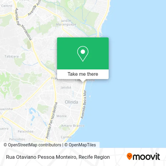 Rua Otaviano Pessoa Monteiro map