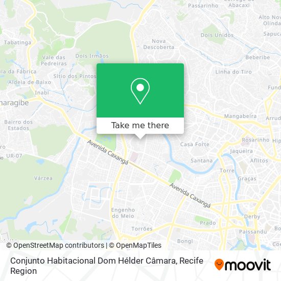 Conjunto Habitacional Dom Hélder Câmara map