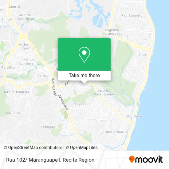 Rua 102/ Maranguape l map