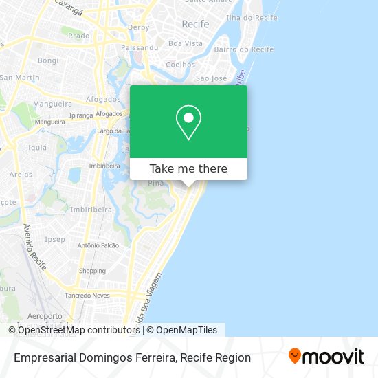 Empresarial Domingos Ferreira map