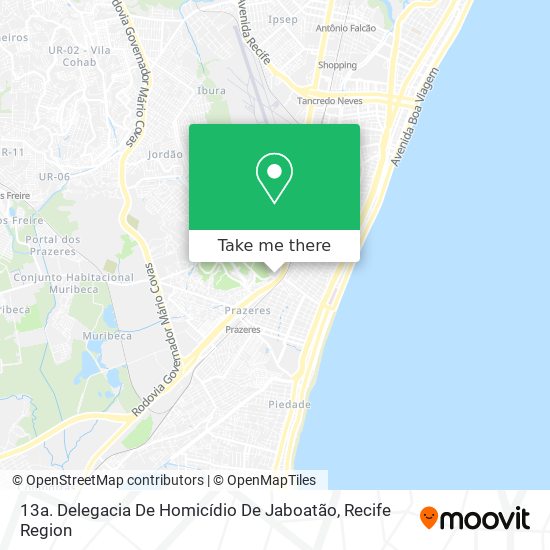 13a. Delegacia De Homicídio De Jaboatão map