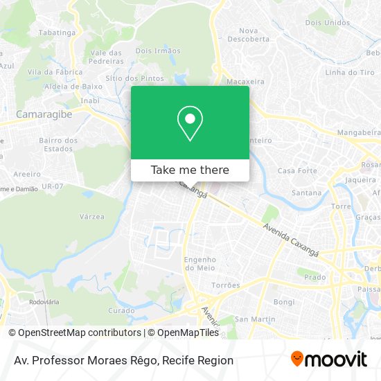 Av. Professor Moraes Rêgo map