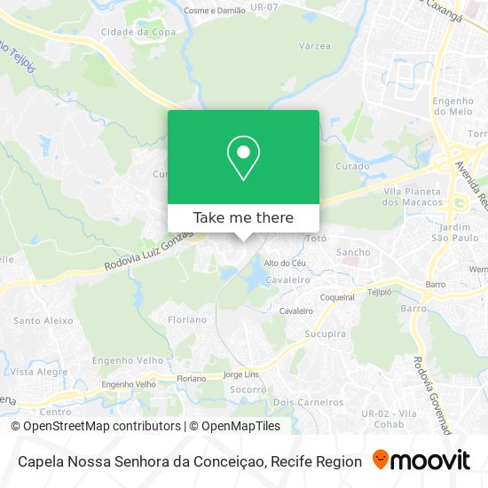 Capela Nossa Senhora da Conceiçao map