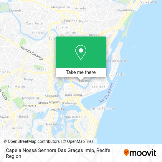 Capela Nossa Senhora Das Graças Imip map